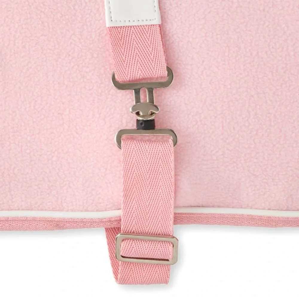 NEW Pink Dog Fleece Coat